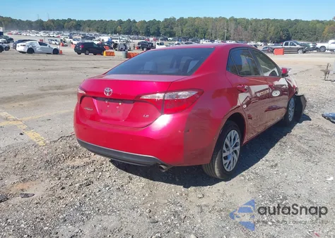 2018 Toyota Corolla Le from USA, damaged, VIN 2T1BURHE2JC031548